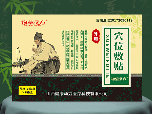 物草汉方心脑贴（穴位敷贴）